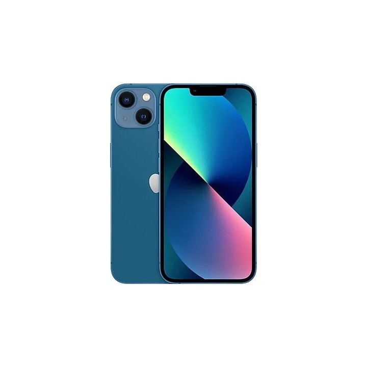 iPhone 13 128GB Azul Reacondicionado - vista trasera y frontal