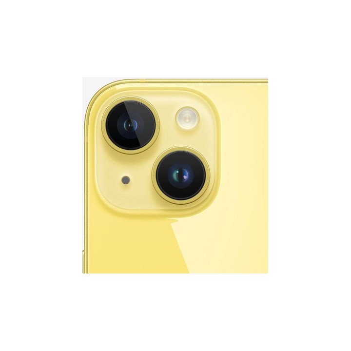 iPhone 14 128GB Amarillo Reacondicionado - detalle doble cámara