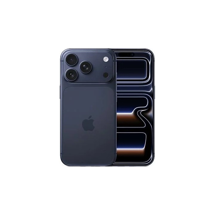iPhone 17 Pro 256GB Azul Oscuro - vista trasera y frontal