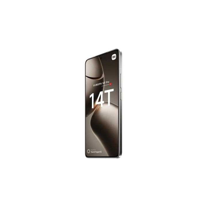 Xiaomi 14T Pro 1TB Titanio Gris - vista trasera y frontal