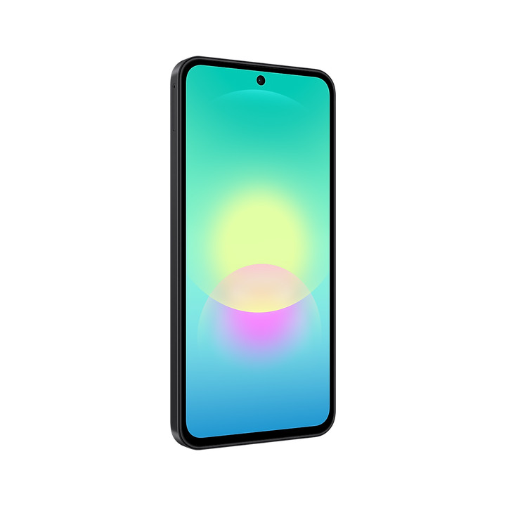 Samsung Galaxy A27 5G 128GB Negro, pantalla vista en ángulo
