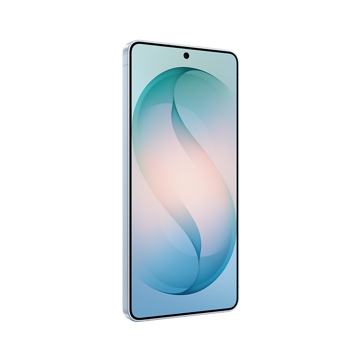 Samsung Galaxy S26 Ultra 512GB Azul Cielo, pantalla vista en ángulo