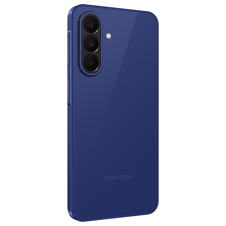 Samsung Galaxy A27 5G 256GB Azul, trasera vista en ángulo
