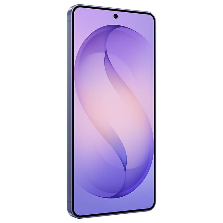 Samsung Galaxy S26+ 5G 512GB Violeta Cobalto, pantalla vista en ángulo