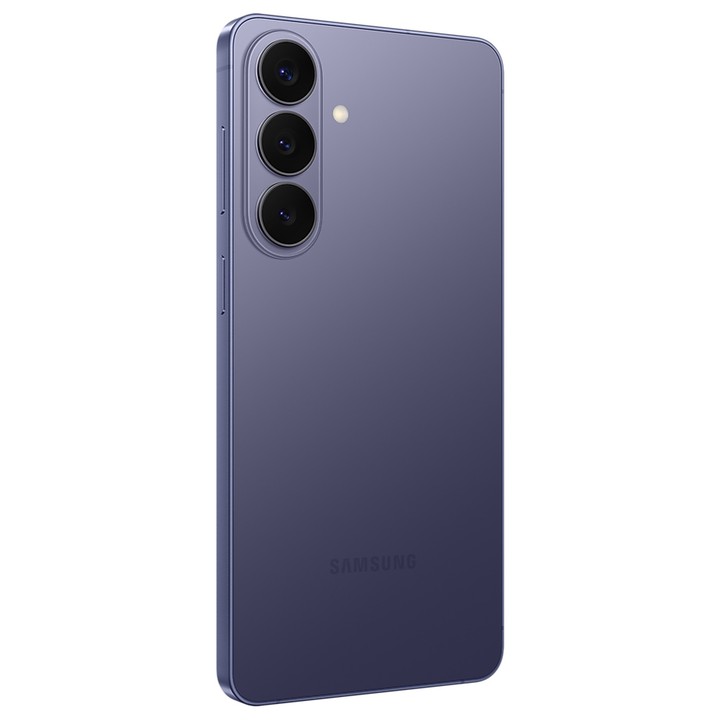 Samsung Galaxy S26+ 5G 512GB Violeta Cobalto, trasera vista en ángulo