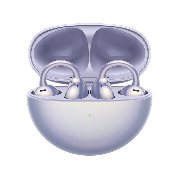 Huawei FreeClip Purple – Auriculares inalámbricos Open-Ear
