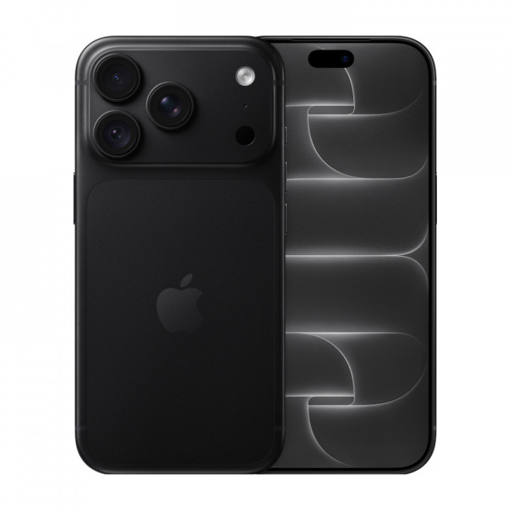 Apple iPhone 18 Pro Negro - imagen ilustrativa frontal y trasera