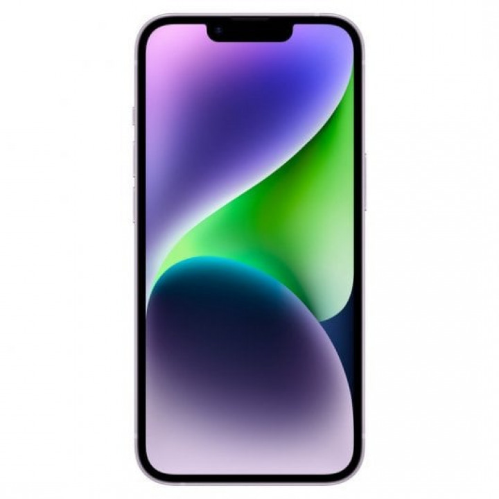 Apple iPhone 14 128GB Morado Reacondicionado — vista de catálogo; imagen ilustrativa