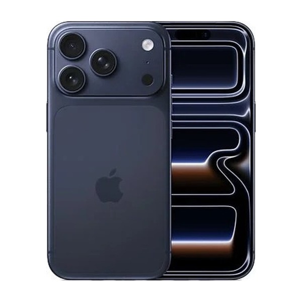 iPhone 17 Pro 256GB Azul Oscuro - vista trasera y frontal